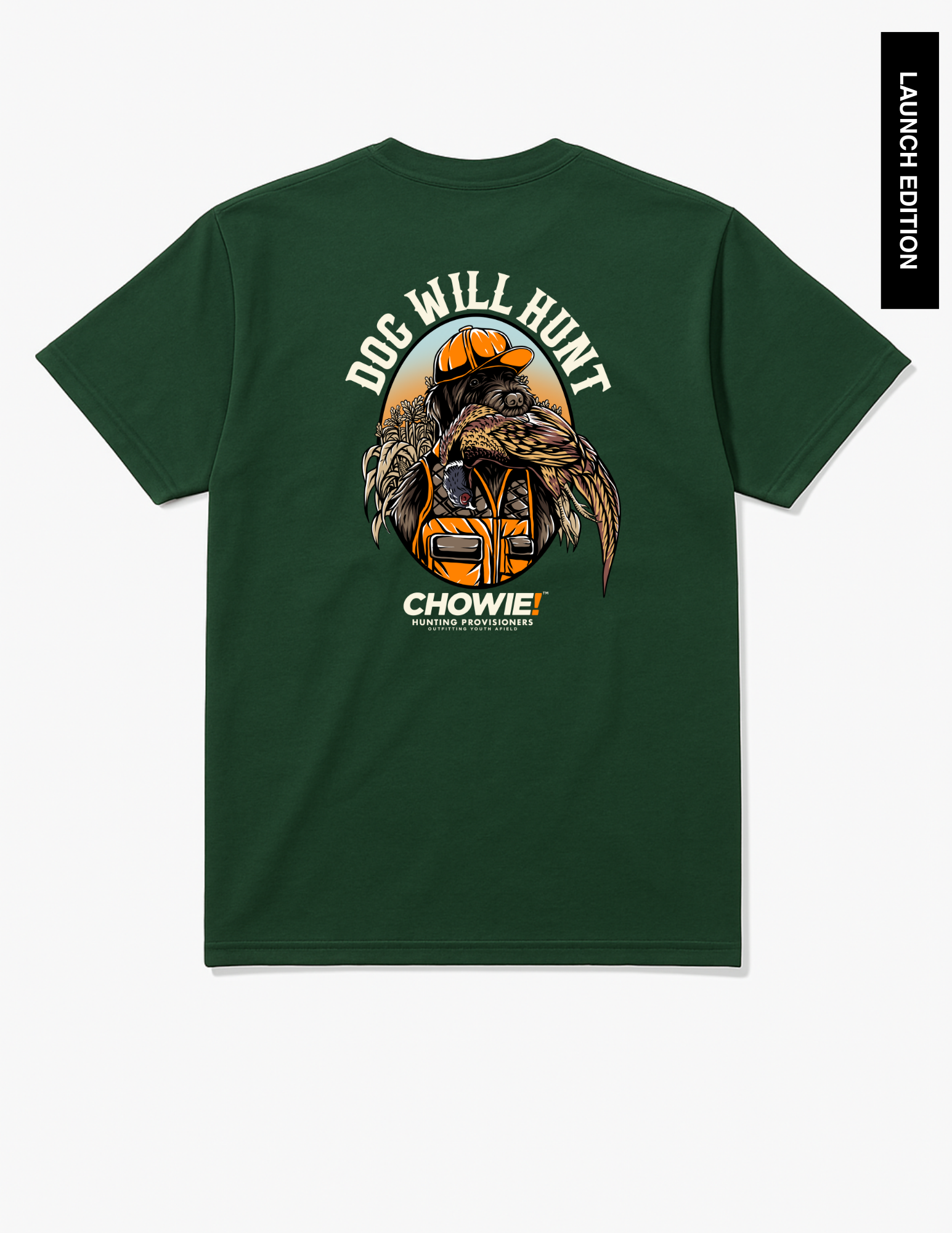 DOG WILL HUNT YOUTH GRAPHIC T-SHIRT