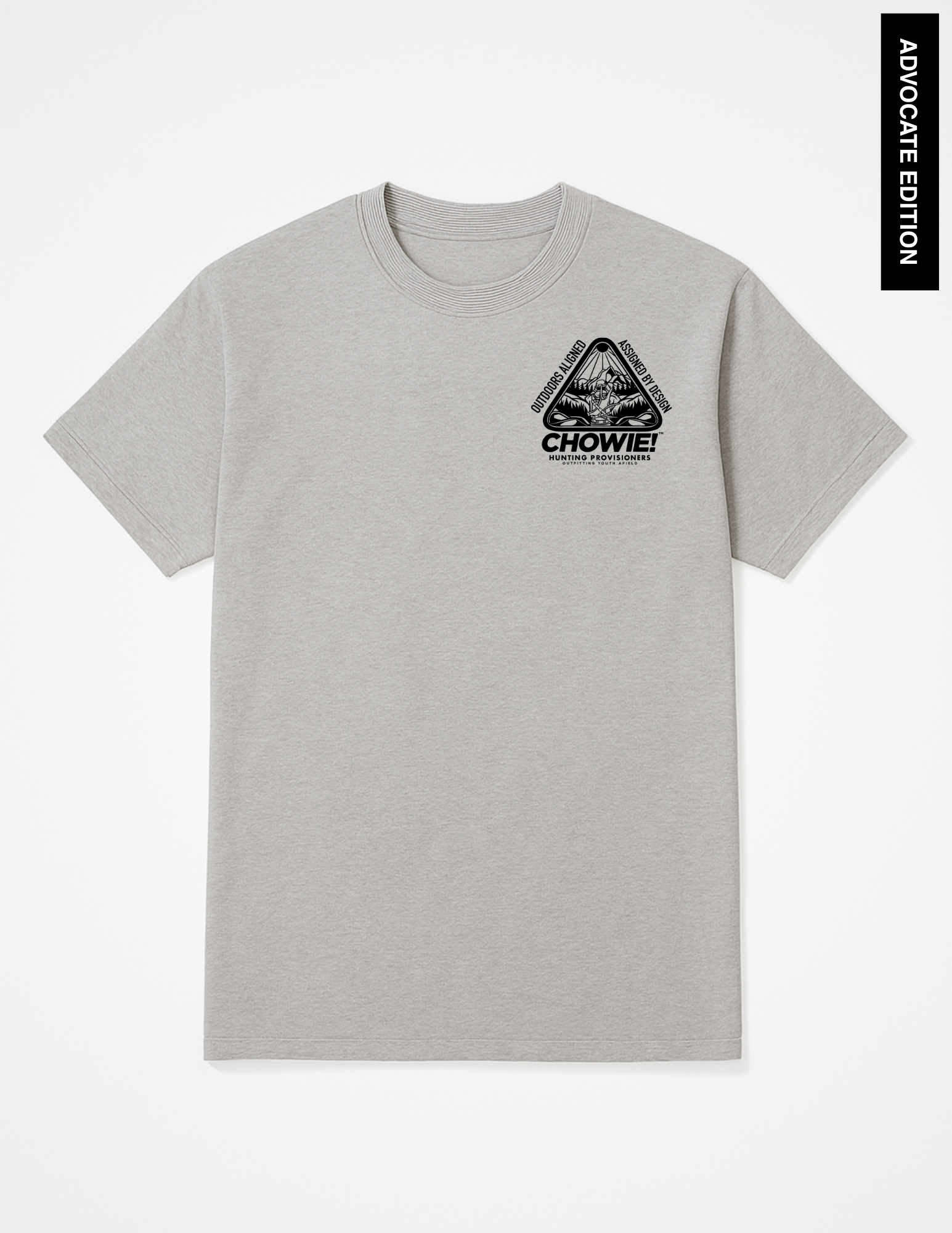 OUTDOORS ALIGNED ADULT GRAPHIC T-SHIRT